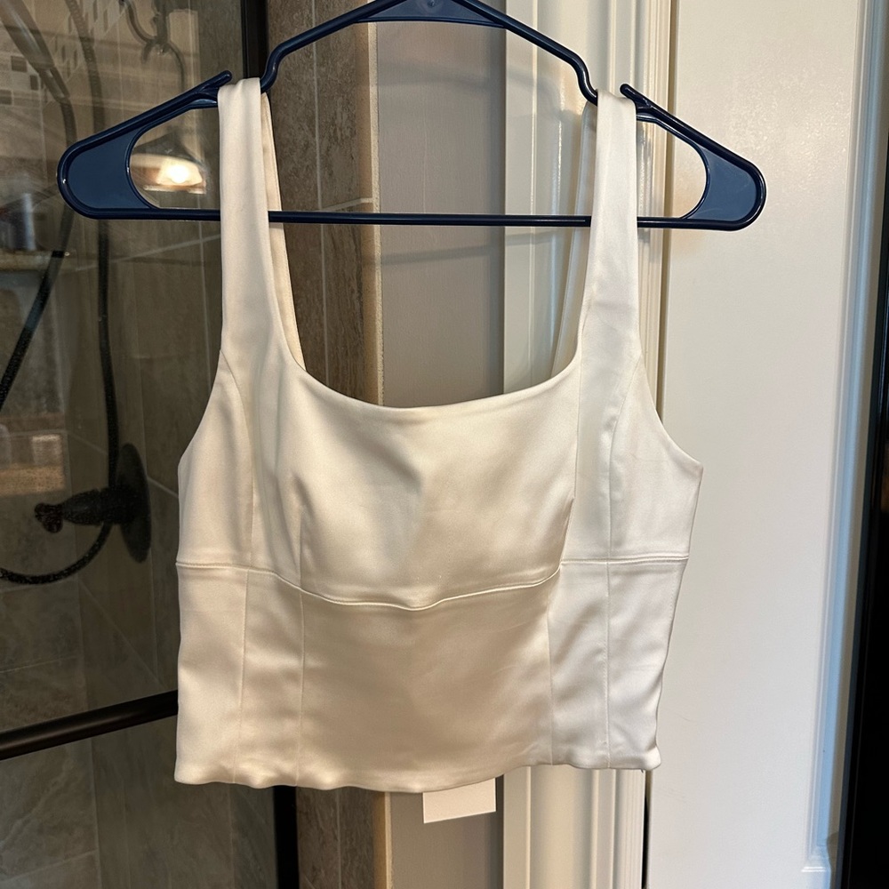 Elegant White Women's Top